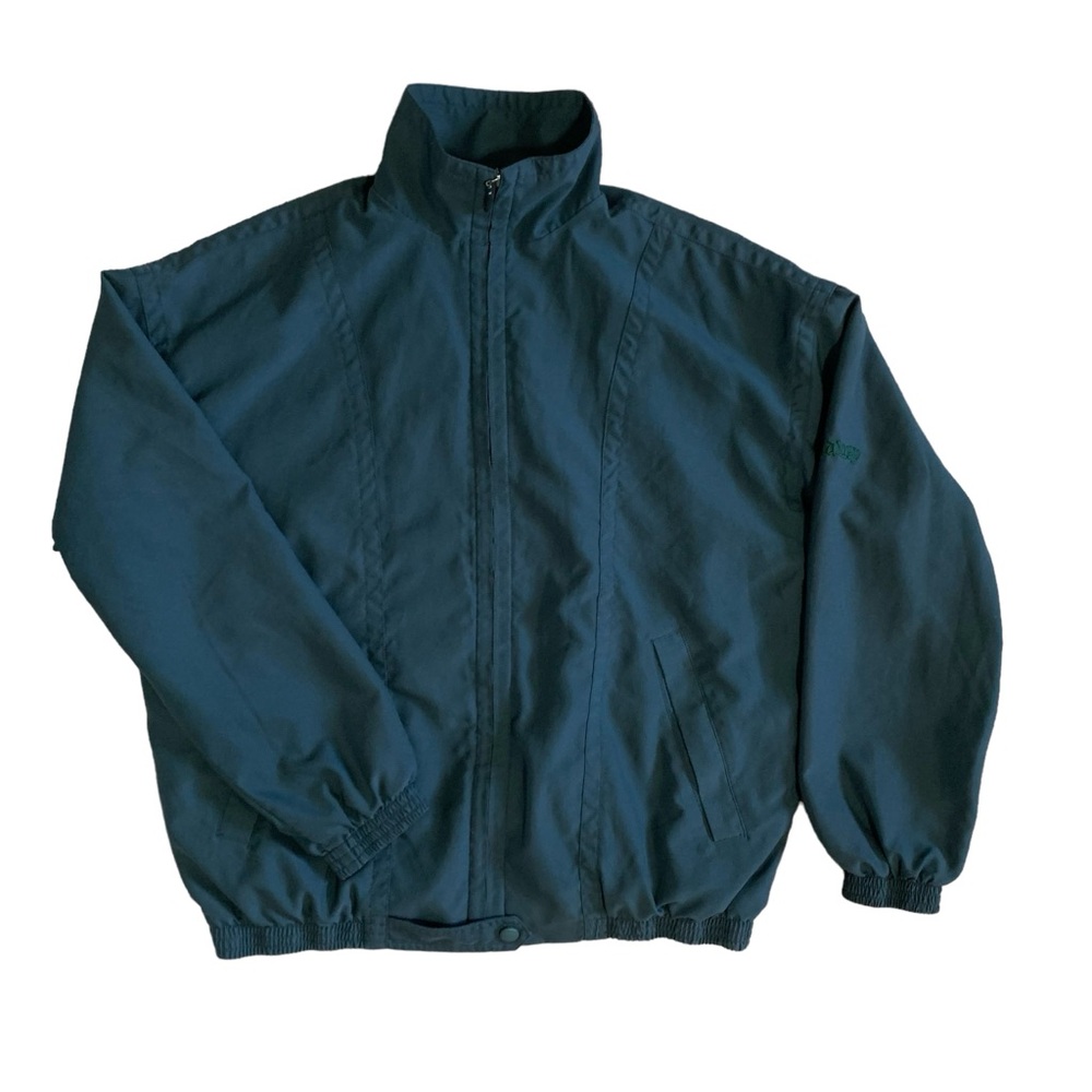 Callaway Men's Dark Teal Full-Zip Windbreaker Jacket
